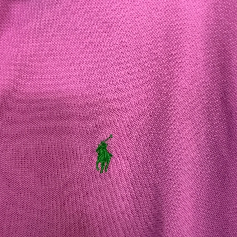 Vintage Polo Ralph Lauren Pink Classic Fit Polo Shirt L - Send Offer! - Picture 2 of 4